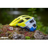 Cratoni Allset S/M (Lime-White-Blue Matt) 55-58 см