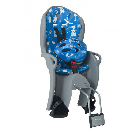 Hamax Kiss + Helmet 48-52 см (Grey/Blue)