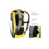 Incase Halo Courier Backpack Heather Gray/Black Yellow