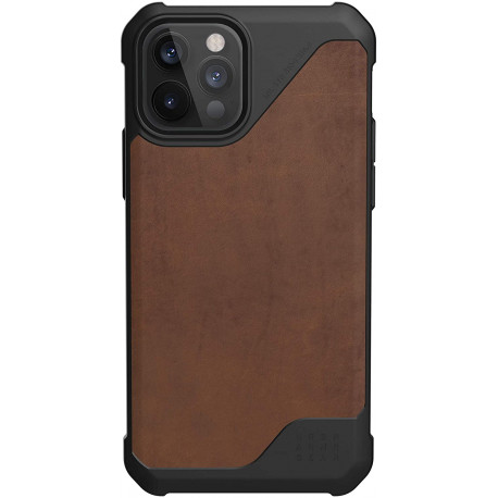 UAG Metropolis Lite (iPhone 12/12 Pro) Leather Brown