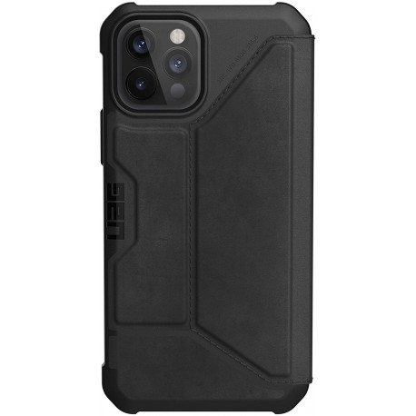 UAG Metropolis (iPhone 12/12 Pro) Leather Black