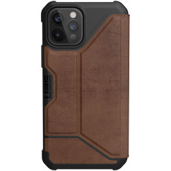 UAG Metropolis (iPhone 12/12 Pro) Leather Brown