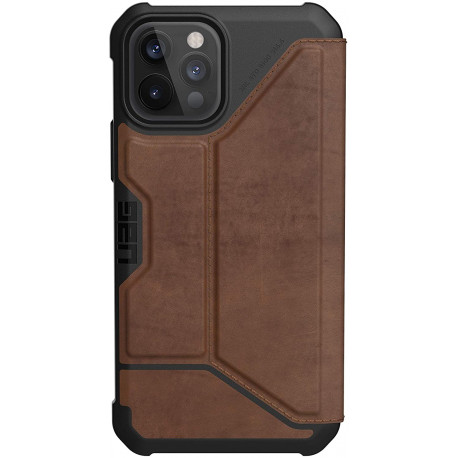 UAG Metropolis (iPhone 12/12 Pro) Leather Brown