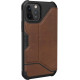 UAG Metropolis (iPhone 12/12 Pro) Leather Brown