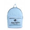POOLPARTY Backpack Kangaroo Blue