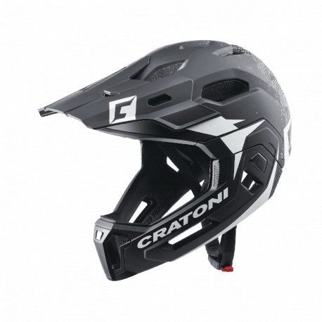 Cratoni C-Maniac 2.0 MX S-M (Black-White Matt) 52-56 см