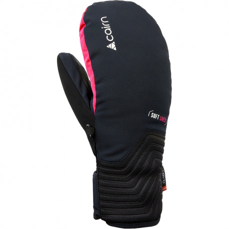 Cairn Cairn варежки Elena W black-neon pink 6.5