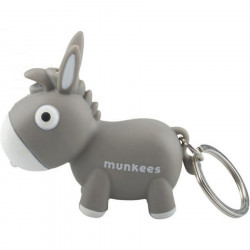 Munkees Munkees 1110 брелок-фонарик Donkey LED grey