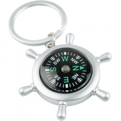 Munkees Munkees 3156 брелок-компас Rudder Compass steel