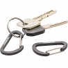 Munkees Munkees 3251 карабин Flat Wiregate 4 mm x 40 mm (пара) black