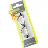 Munkees Munkees 3251 карабин Flat Wiregate 4 mm x 40 mm (пара) grey