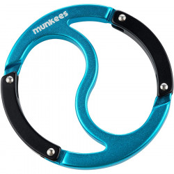 Munkees Munkees 3260 карабин Ying Yang blue