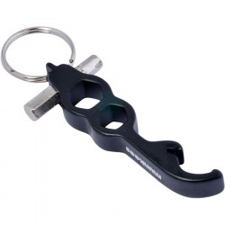 Munkees Munkees 3413 брелок-открывашка Hex Tool black