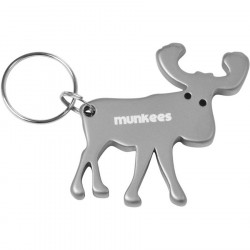 Munkees Munkees 3473 брелок-открывашка Moose grey