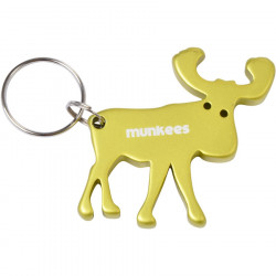 Munkees Munkees 3473 брелок-открывашка Moose yellow