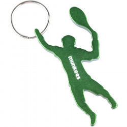 Munkees Munkees 3492 брелок-открывашка Tennis Player green