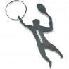 Munkees Munkees 3492 брелок-открывашка Tennis Player grey