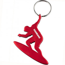 Munkees Munkees 3523 брелок-открывашка Surfer red
