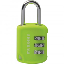 Munkees Munkees 3605 брелок-замок Combi Lock 2 lime