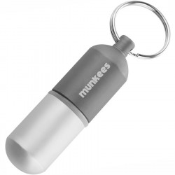 Munkees Munkees 3627 брелок Waterproof Capsule Large grey