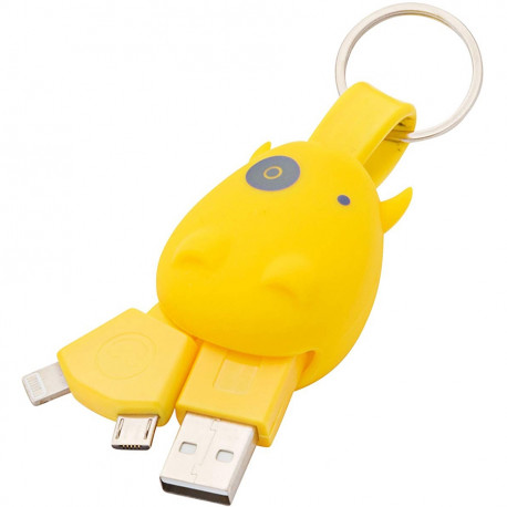 Munkees Munkees 3700 брелок-зарядка Smart Charger yellow