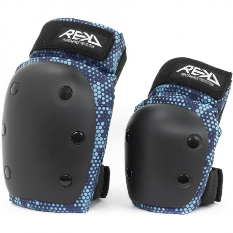 REKD Heavy Duty Double Jr (Black-Blue) L