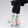 Rio Roller Script (Peach Green) 35.5