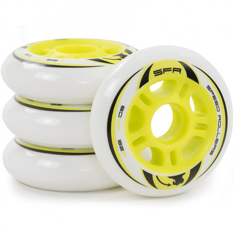 SFR Inline Wheels 76/82A (White)