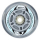SFR Light Up Inline Wheels 72/82A (Grey)