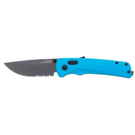 SOG Flash AT (Civic Cyan) MK3 Partially Serrated