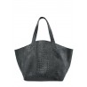 POOLPARTY Fiore Crocodile Black