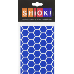 Shiok! Frame Reflective Honeycomb (Azure)