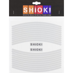 Shiok! Rim Reflective Straight (White)