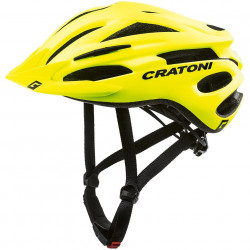 Велошлем Cratoni Pacer S-M (54-58 см) неоновый жёлтый матовый