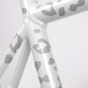 Bookman Reflective Leopard Print Stickers (White)