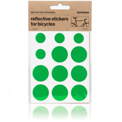 Bookman Reflective Stickers (Green)