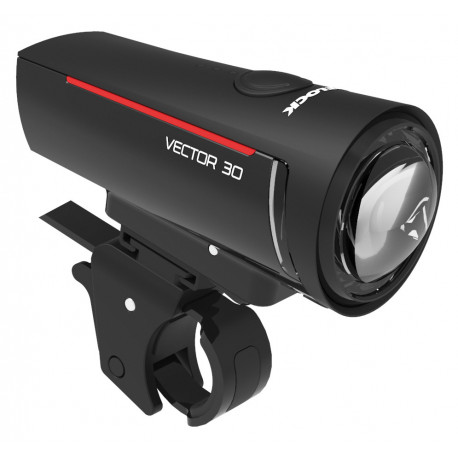 Trelock LS 300 I-GO Vector 30 AKKU USB (Black)