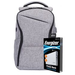 Energizer EPB005 (Grey) + powerbank UE10004QC (White)