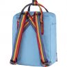 Fjallraven Kanken Rainbow Mini (Air Blue/Rainbow Pattern)