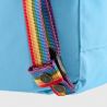Fjallraven Kanken Rainbow Mini (Air Blue/Rainbow Pattern)