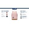 Pacsafe GO 15L Backpack (Sunset Pink)