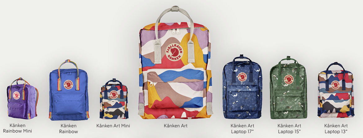 Fjallraven Kanken Art - оригинальный потому что особенный