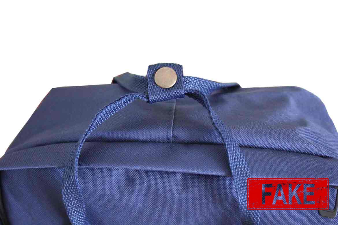 Fjallraven Kanken - визуальные отличия подделки